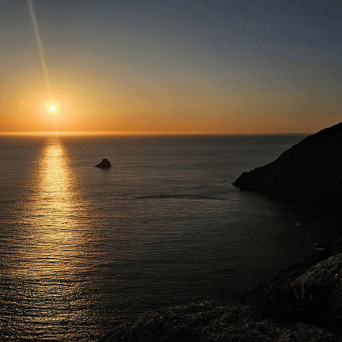 Sonnenuntergang in Finisterre